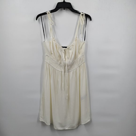 Forever 21 Smocked Tie-Strap Mini Dress - Picture 2 of 11